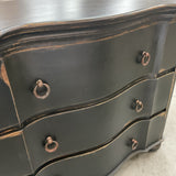 Black 3-Drawer Chest