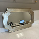 Silver Framed Mirror