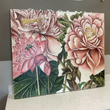 Pink Floral Canvas