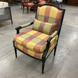 Rose and Yellow Occasional Chair