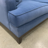 Ethan Allen Blue Sofa