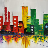 Cityscape on Canvas