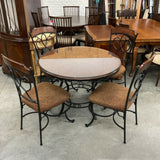 42" Round Table with 4 Chairs