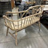 Theodore Alexander Hoop Back Settee
