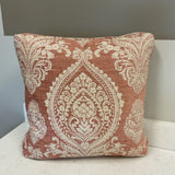 Damask Mulberry Pink Pillow