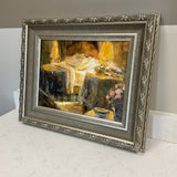 Stephen Shortridge "Cozy" Embelished Giclee