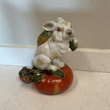 Majolica Ceramic Rabbit