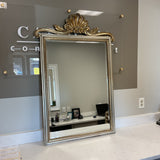 Silver & Gold Carolina Mirror Co. Mirror
