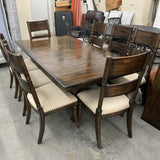 Kincaid Table, 2 Leaves, and 8 Chairs