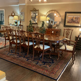 Leighton Hall Table 10 Chairs 2 Leaves