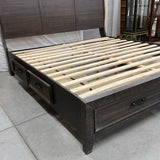 King Storage Bed