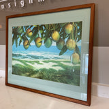 Mango Tree Art Framed in Koa Wood