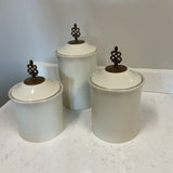 Set of 3 Southern Living Canisters