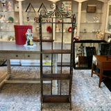 Metal Leaf Bookshelf