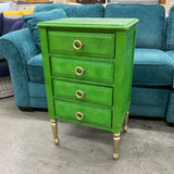 Green Accent Chest