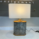 Wood/Metal Lamp