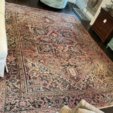 Antique Persian Heriz Rug