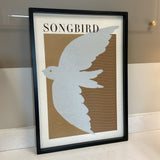 Bloomingville Songbird Textured Print