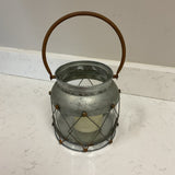 Rustic Lantern with Candle