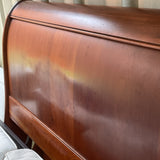 Ethan Allen King Sleigh Bed As Is No Slats