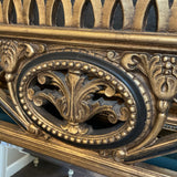 Black and Gold Neoclassical Mirror