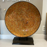 Mosaic Charger on Stand
