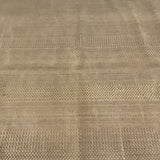 Gray Geometric Wool Rug