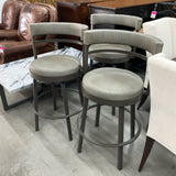 Set of 3 Leathercraft Barstools