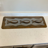 3 Fish Metal Art