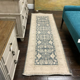 Jaipur Boheme Cream & Navy Runner