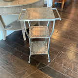 3-Tier Metal End Table