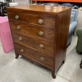 5 Drawer English Chest