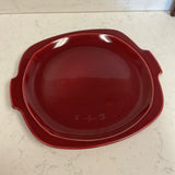 Red Serving Platter