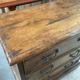 3 Drawer Oak Chest