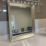 Silver Framed Mirror