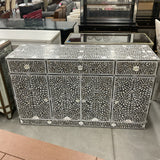 Mother of Pearl Inlay Console