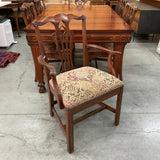 Dining Table with Inlay and 6 Chairs (R)