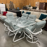 Tropitone Outdoor Dining Set with 6 Chairs