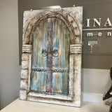 Greek Style Door Canvas