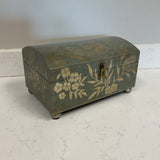 Silver Leaf Lidded Box