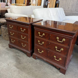 Pair of Hickory Chair Nightstands