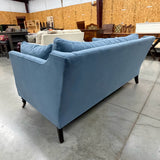 Rowe Blue Velvet Sofa