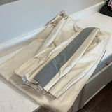 Pair of Cream & Gray Custom Panels
