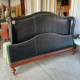 Ferguson Copeland King Leather  Bed- No Slats