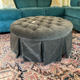 Round Tufted Ottoman