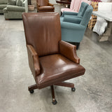 Restoration Hardware Leather Desk Chair