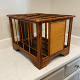 Rattan Magazine Rack