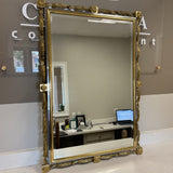 Metal Leaf Mirror (as is)
