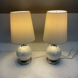 Pair of Capiz Shell Lamps