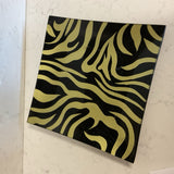Zebra Print Plate